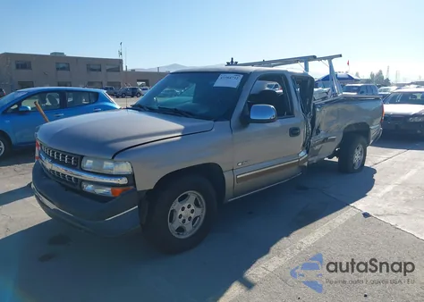 2002 Chevrolet Silverado 1500 Ls from USA, damaged, VIN 1GCEC19T22E290800